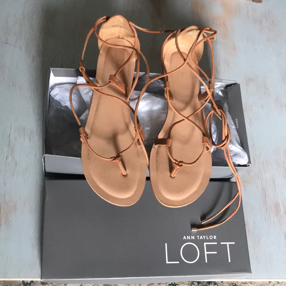 LOFT gladiator sandals